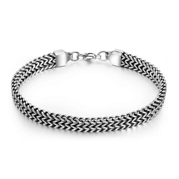 Fashionable Titanium Steel Men's Personality All-match Keel Bracelet