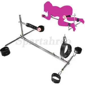 pornhint Pornhint Stainless Steel Restraint Frame Adjustable Tool Couple Constraint Metal Rack2022