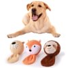 Squeaky Dog Toys, Soft Stuffed Plush Balls with Squeakers, Interactive Fetch Play for Puppy Small Medium Pets