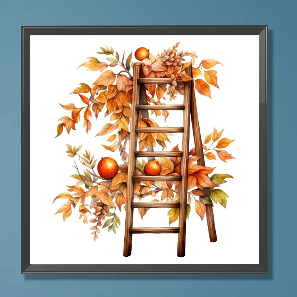 Diamond Painting - Full Round Drill - Harvest Ladder(Canvas|30*30cm)