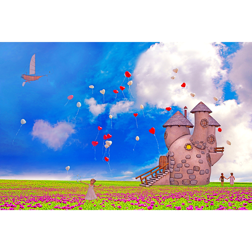 

Flower Field - 1000 Pieces Jigsaw Puzzle, 501 Original