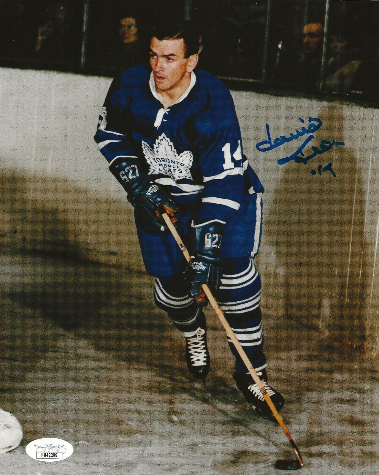 Dave Keon signed Toronto Maple Leafs 8x10 Photo Poster painting autographed HOF JSA