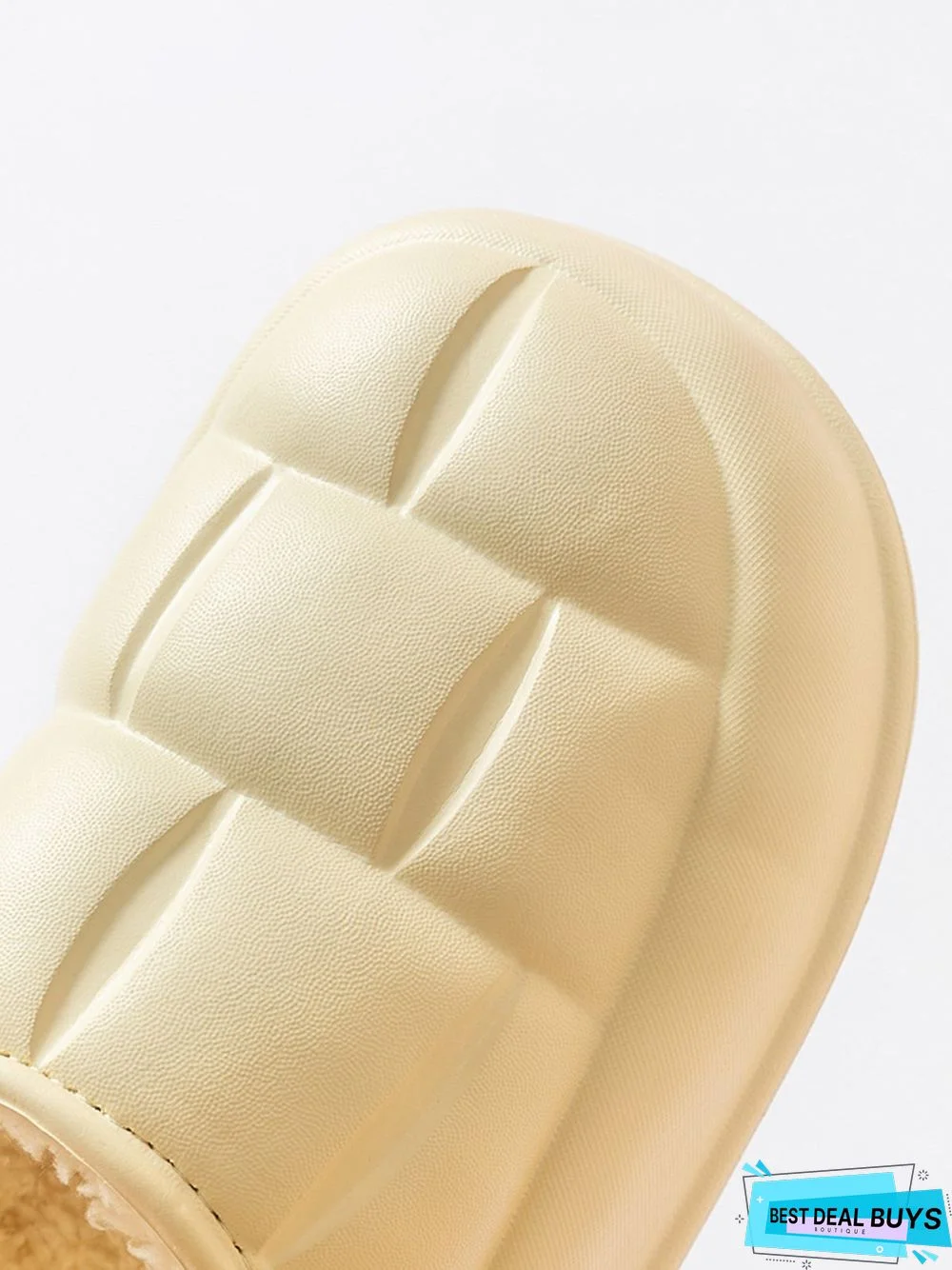 Waterproof Couple EVA Fleece Home Slippers