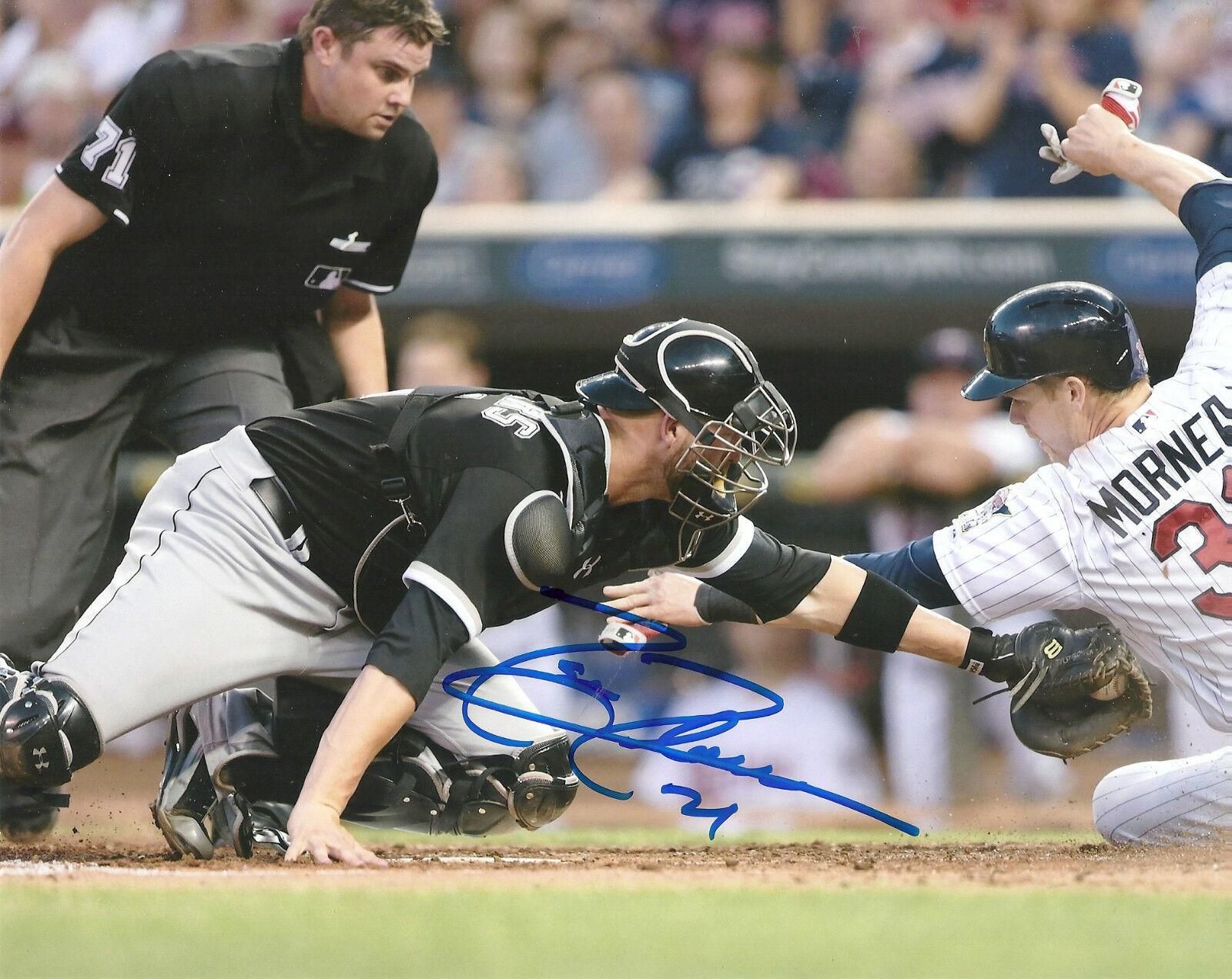 TYLER FLOWERS 'CHICAGO WHITE SOX' SIGNED 8X10 PICTURE *COA 2