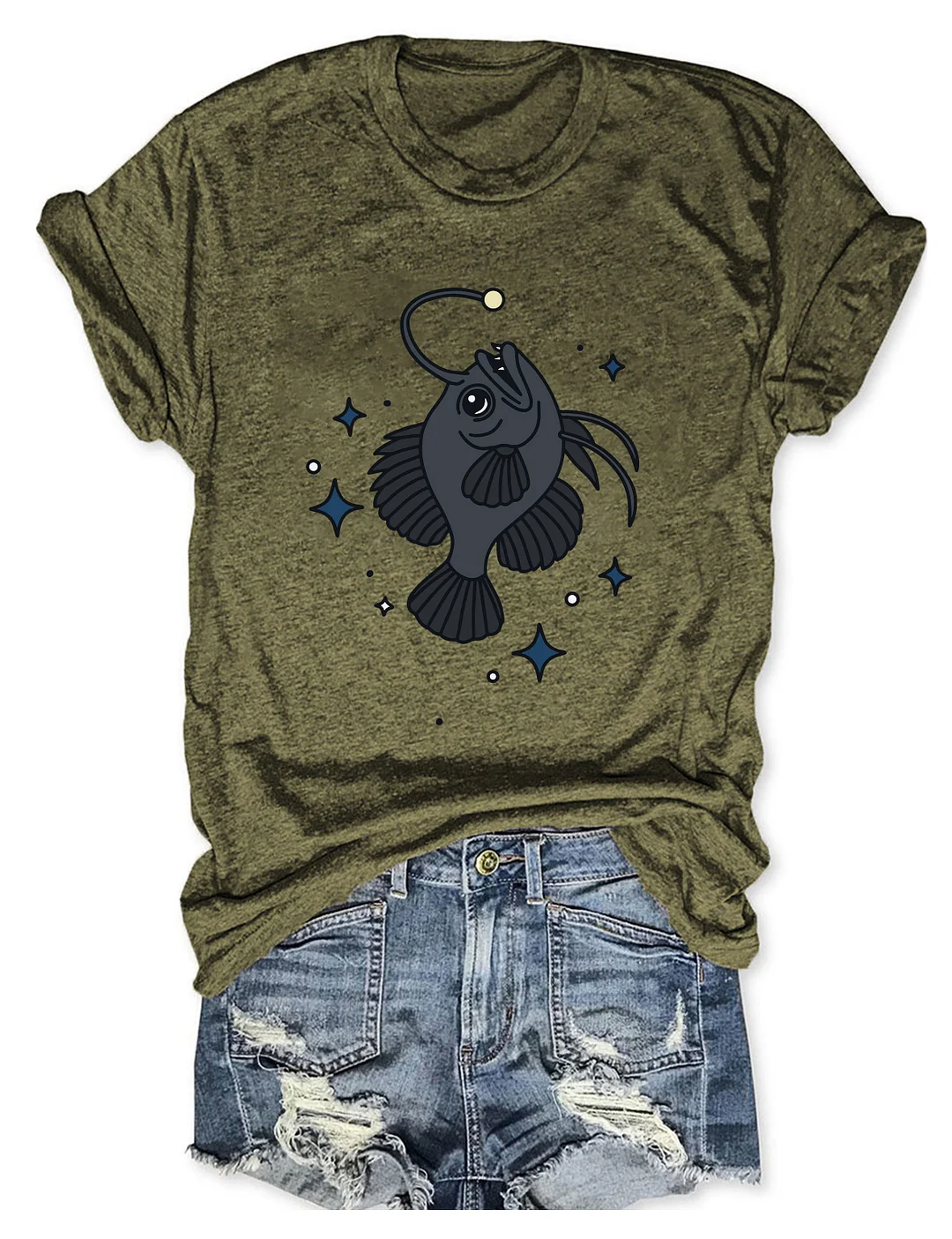 Cute Anglerfish T-shirt