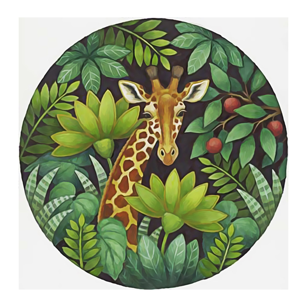 

Forest Animals - 11CT Stamped Cross Stitch - 48*48CM, 501 Original