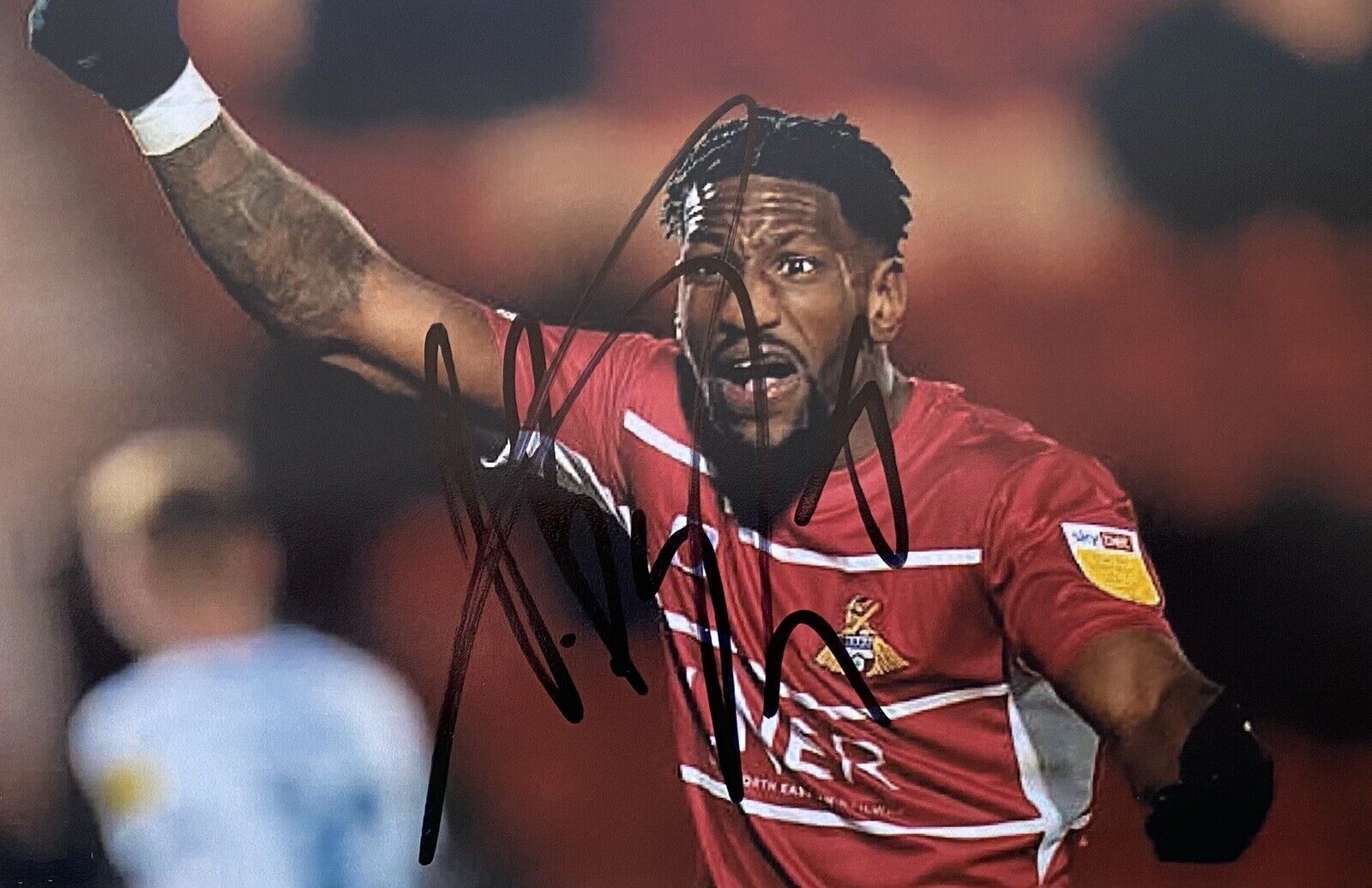 Omar Bogle Genuine Hand Signed Doncaster Rovers 6X4 Photo Poster painting 2