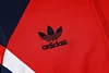 Joyfball 2024/2025 Arsenal Long Zipped Jacket Red Soccer Jersey（Vintage style）