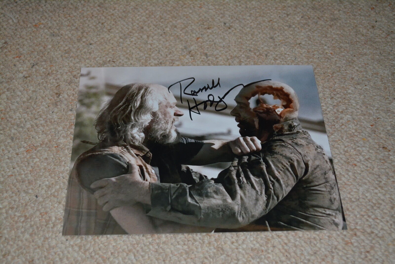 RUSSELL HODGKINSON signed autograph 8x10 ( 20x25 cm ) In Person Z NATION