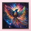 (Multi Style)Colorful Bird-Full Embroidery 2 Strands 18CT Stamped Cross Stitch-35*35CM