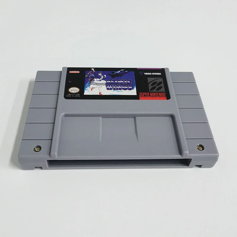 Sonic Wings SNES For Super Nintendo Entertainment System - 16 Bit US Version Game Cartridge