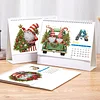 Calendrier 2026 Kit de peinture au diamant Gnome de No&euml;l DIY Diamond Art Bureau Calendar
