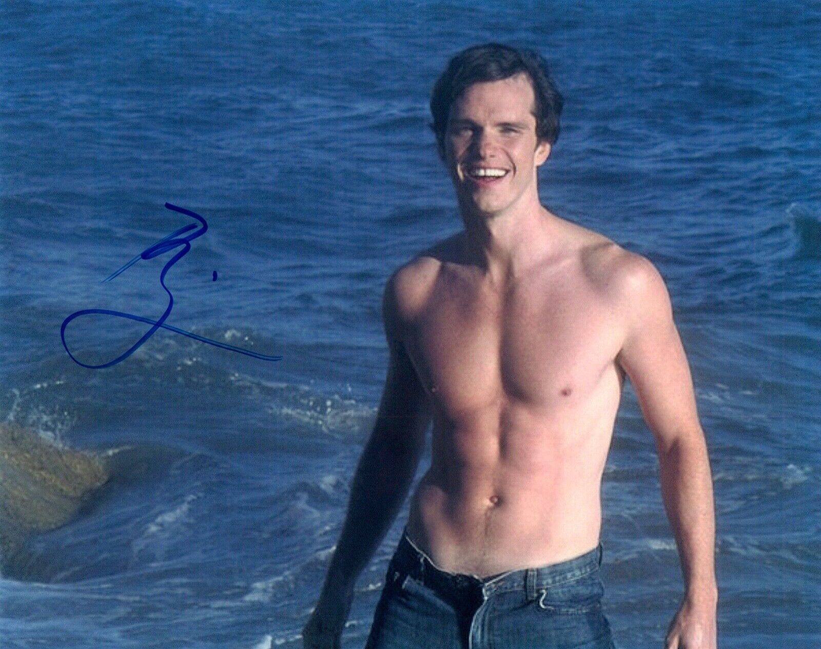 Peter Paige Signed Autographed 8x10 Photo Poster painting Hot Shirtless Pose QUEER AS FOLK COA