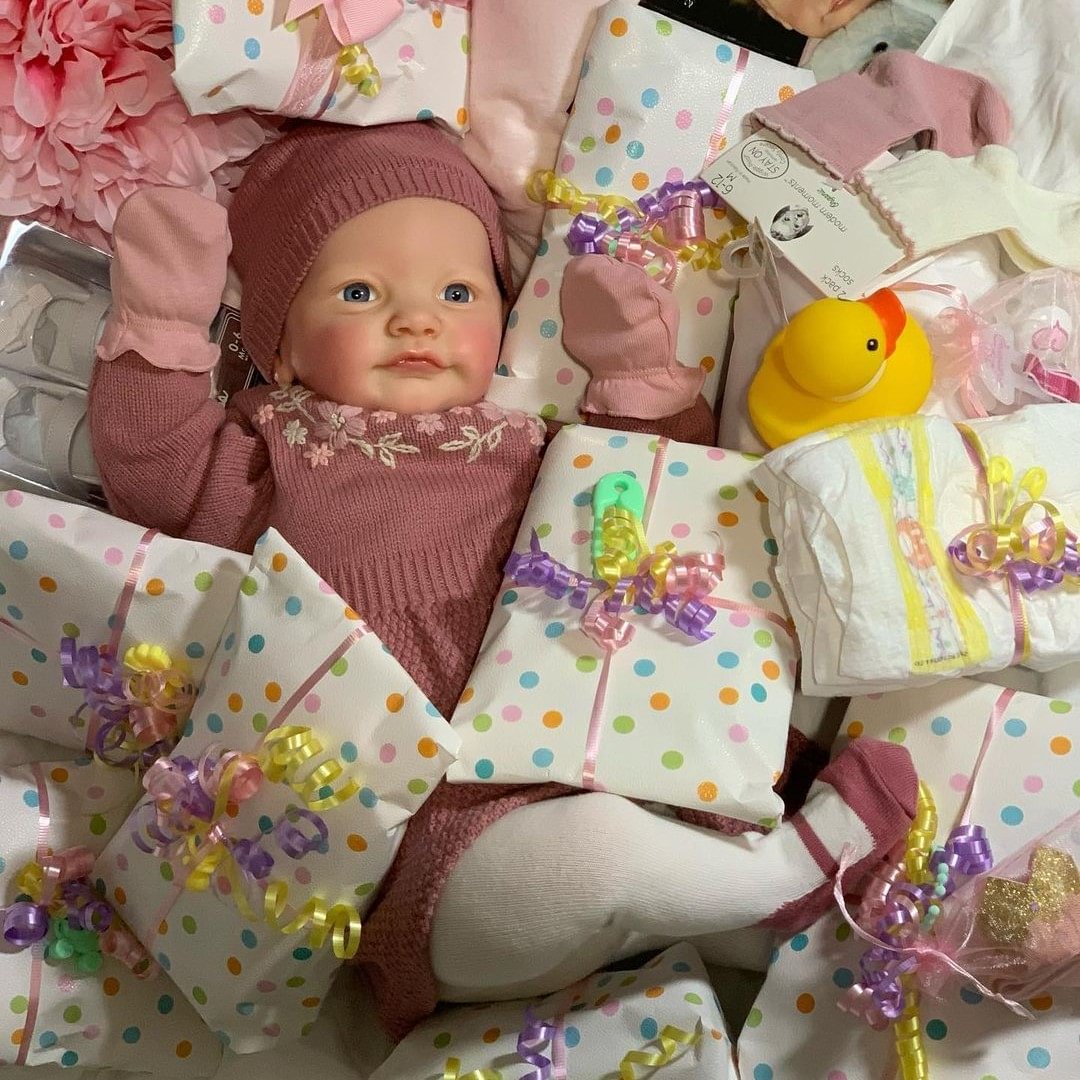 Tobiah Reborn Baby 22 Silicone Dolls Girl Nicolette