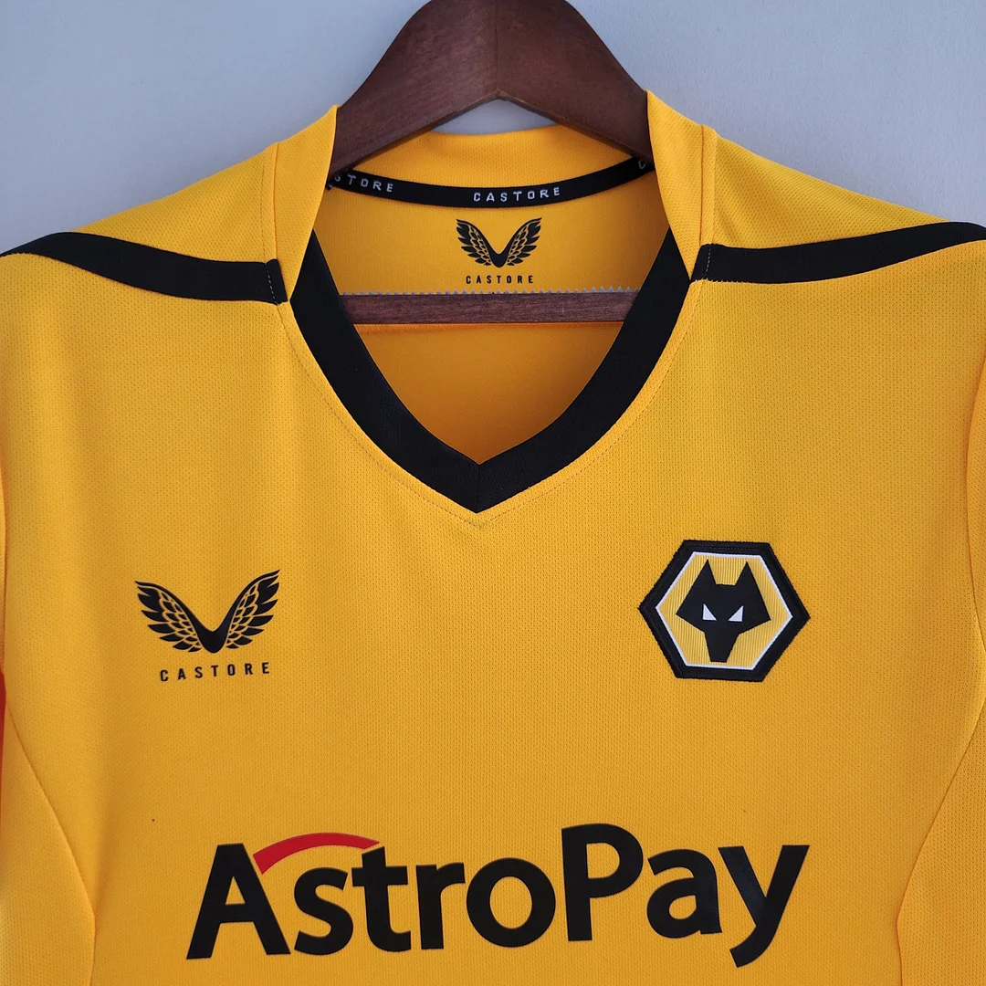 2022/2023 Wolverhampton Wanderers Home Football Shirt 1:1 Thai Quality