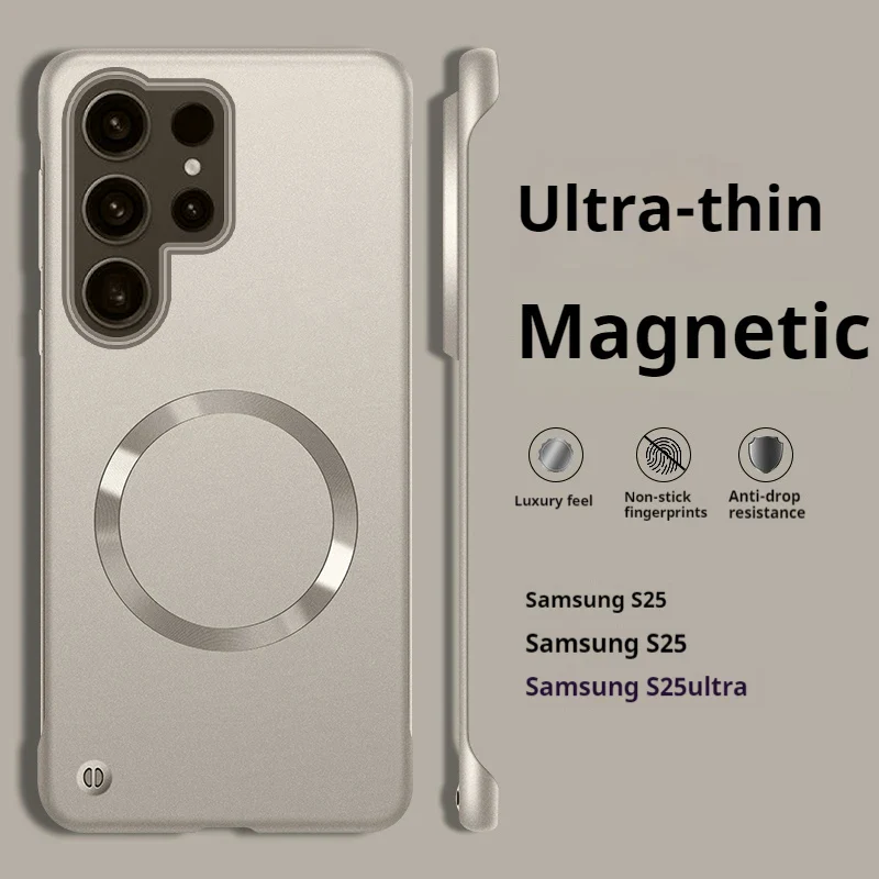New Stylish Frameless MagSafe Case for Samsung Galaxy