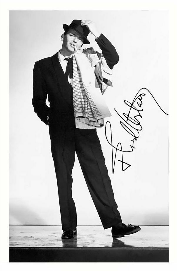 FRANK SINATRA AUTOGRAPH SIGNED Photo Poster painting POSTER