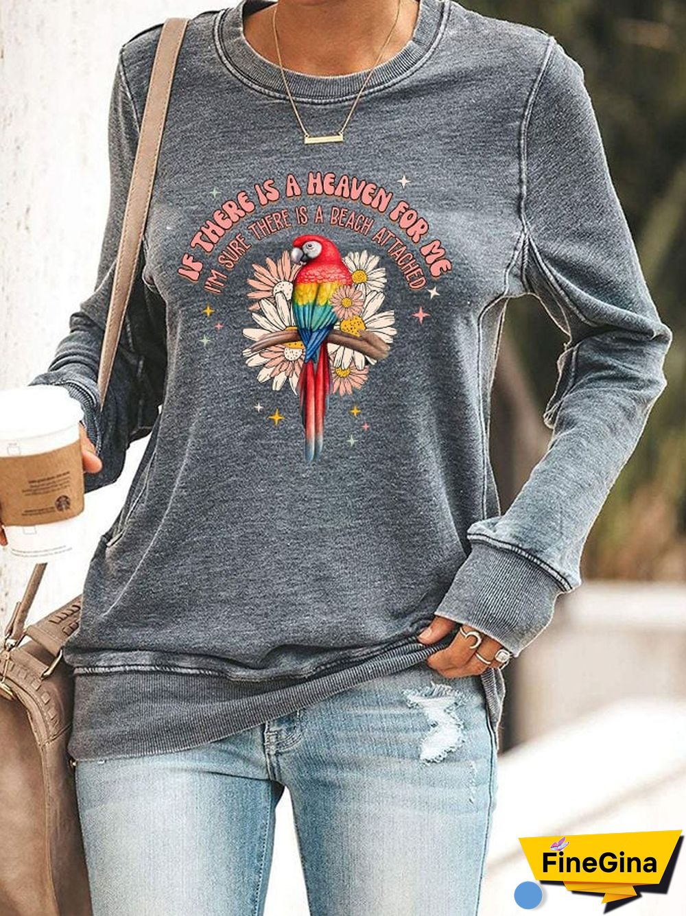 Women's If There's A Heaven For Me Casual Sweatshirt