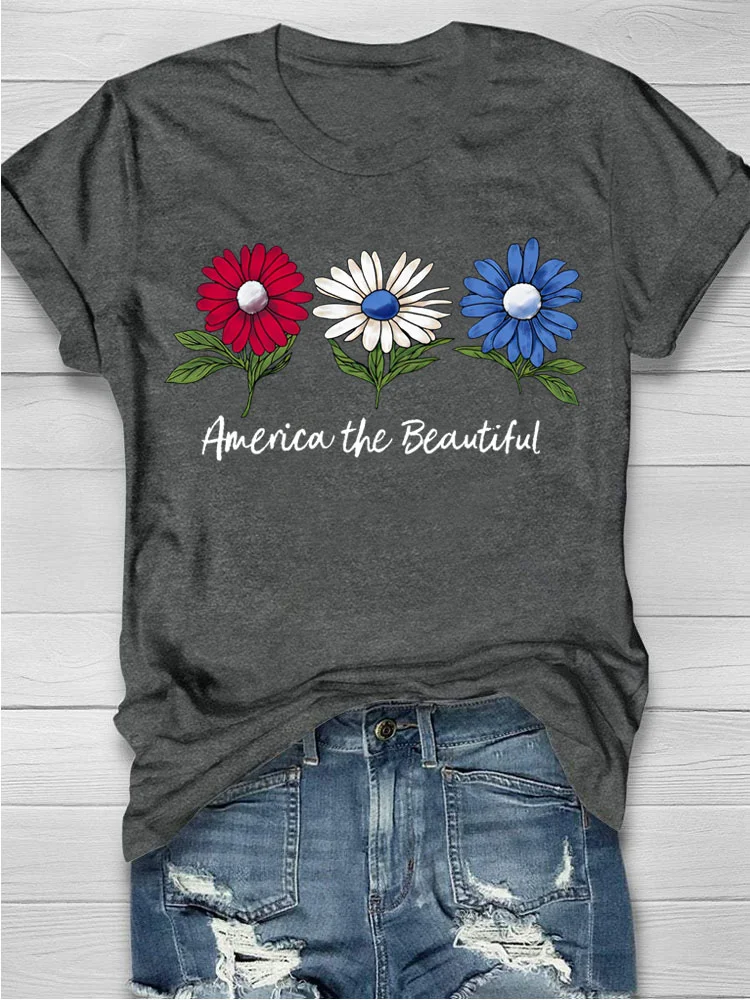America The Beautiful T-shirt