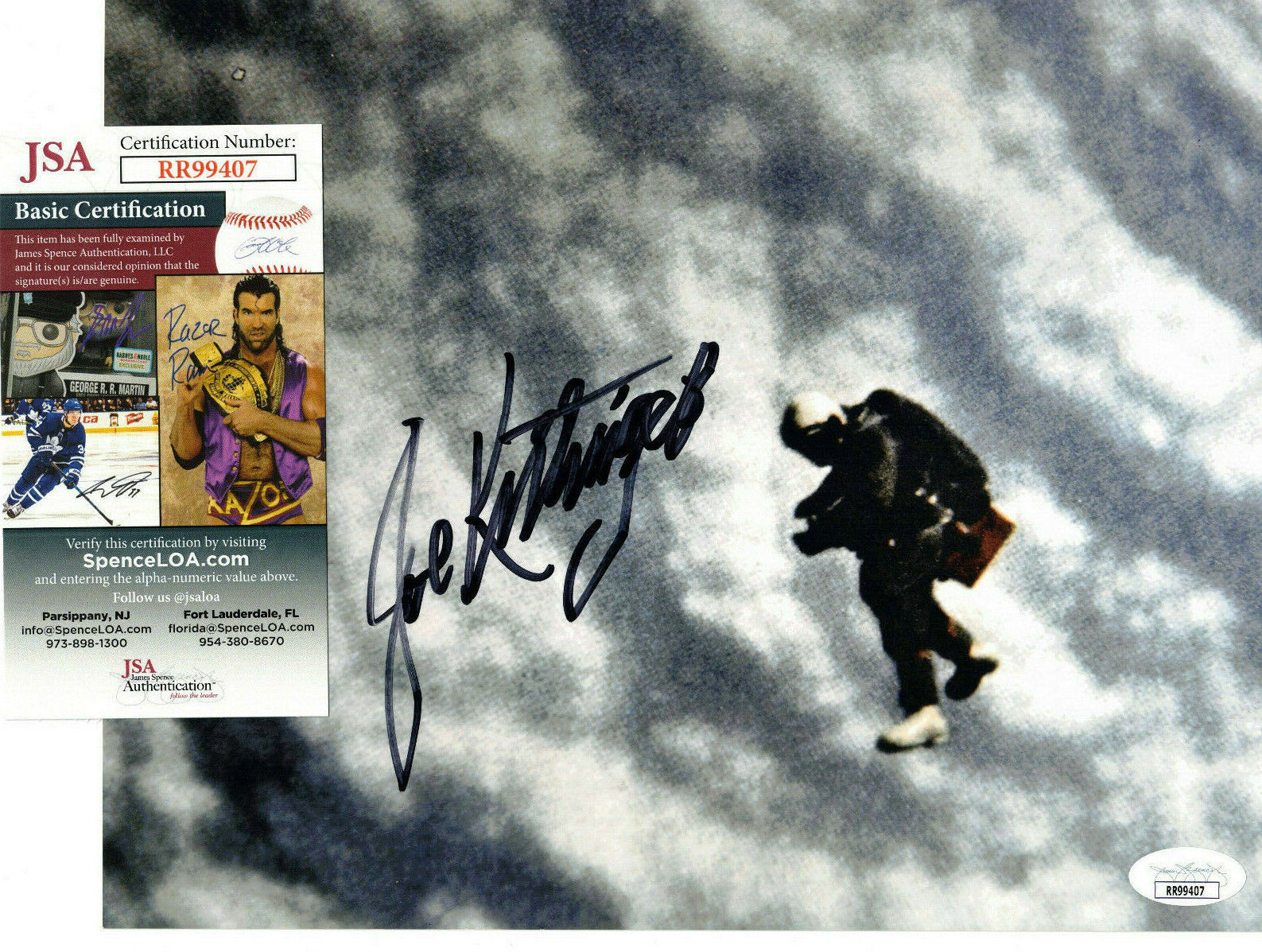 Joe Kittinger Signed 8x10 Photo Poster painting Autograph, Jump from Space, Aviation, JSA COA