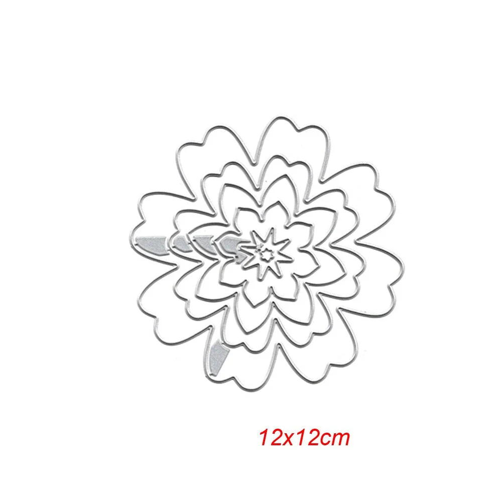 Metal Cutting Dies Curves Border Frames Square DIY Scrapbooking Card Album Making Embossing Punch Craft Diecuts New 2019