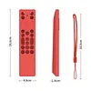 For TCL RC923A FMB1 / RC813A FMB1 Silicone Protective Cases with Lanyard TV Remote Protective Cover Shockproof&Dustproof 360 Protection Remotes Covers for Preventing Remote Control Loss