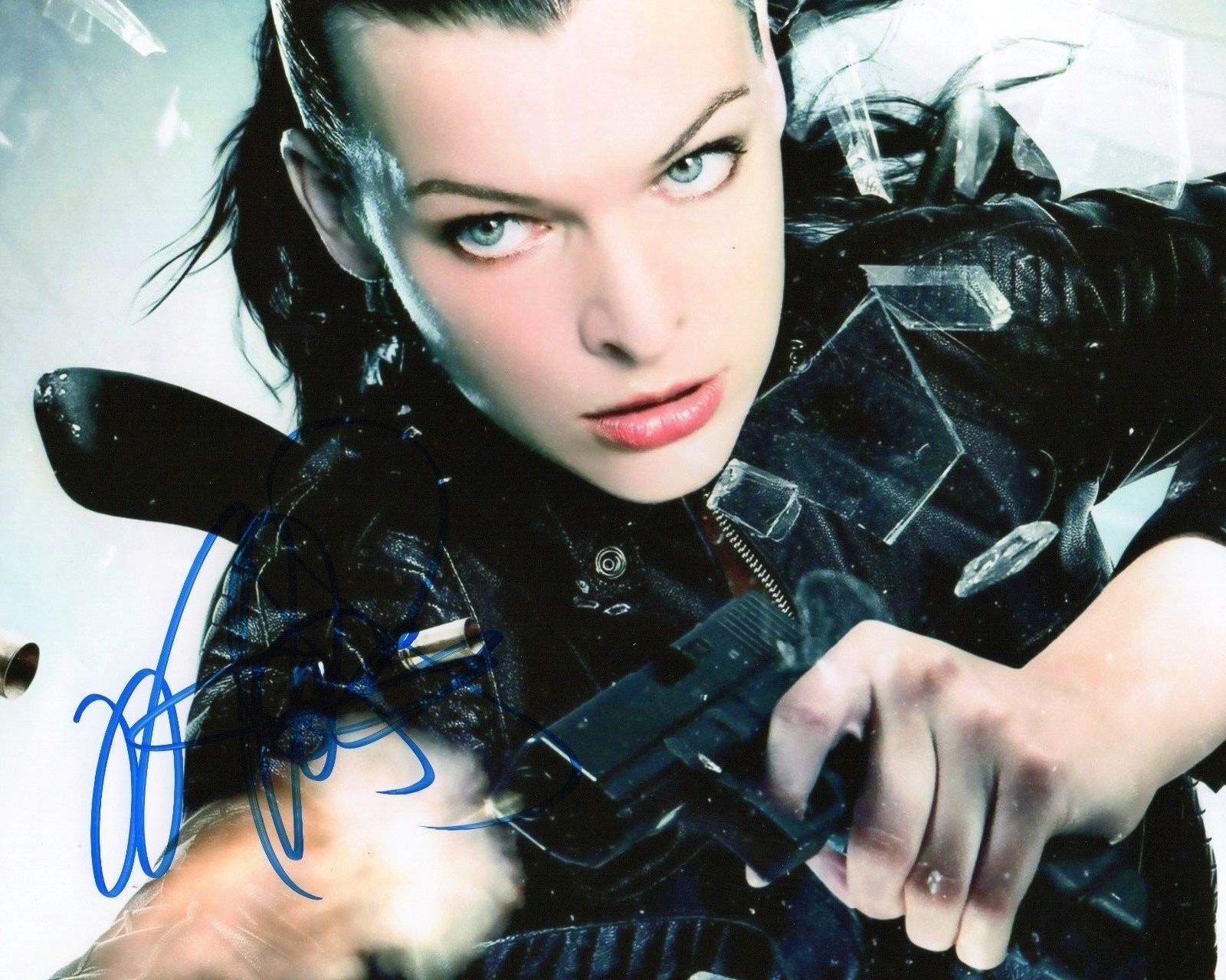 MILLA JOVOVICH AUTOGRAPHED SIGNED A4 PP POSTER Photo Poster painting PRINT 8