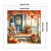 Autumn Courtyard-11CT Stamped Cross Stitch 40*40cm tapestrymarket