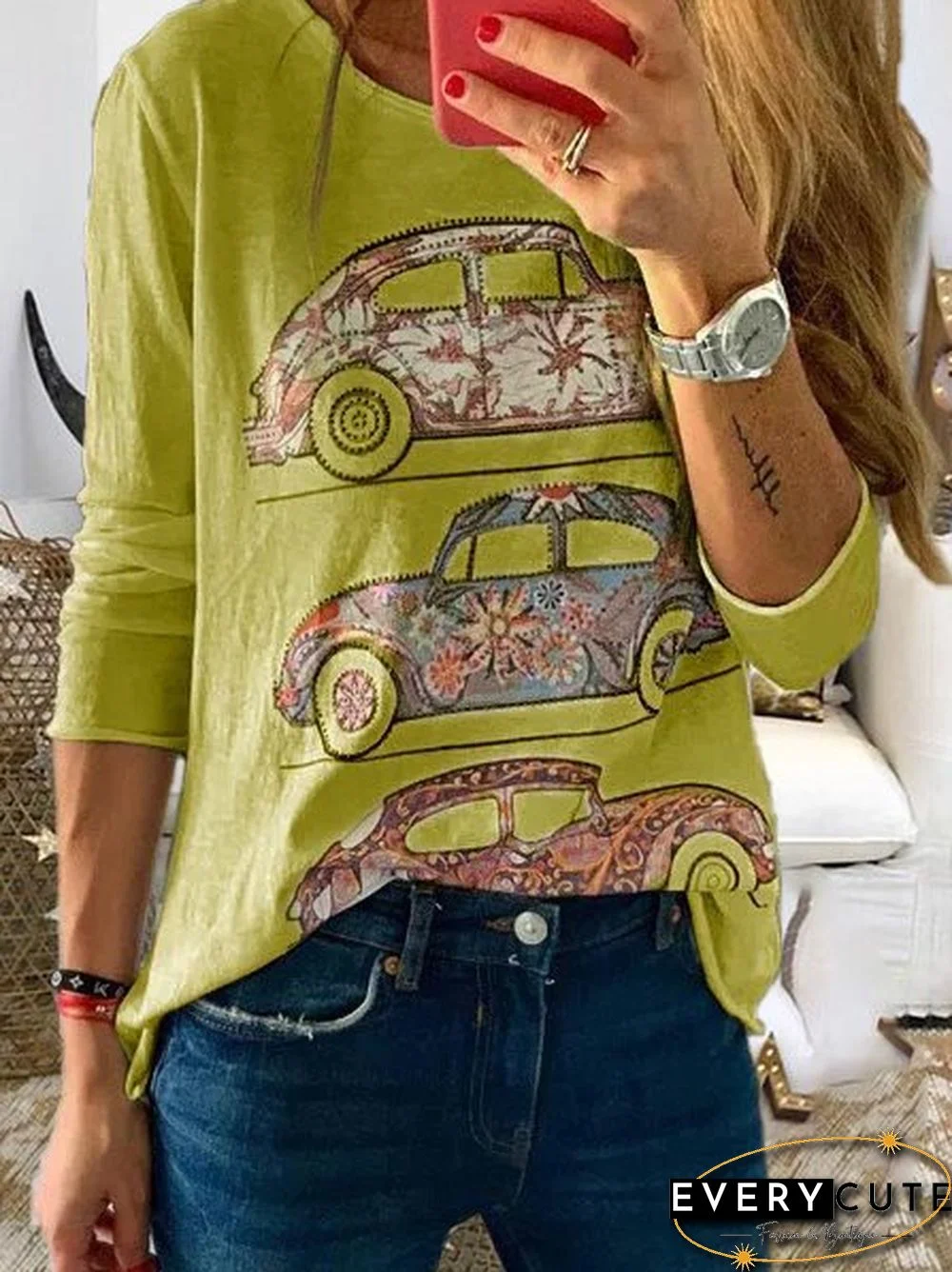 Casual Long Sleeve T-shirt