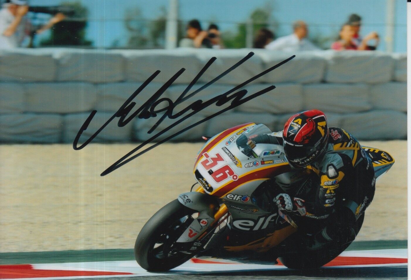 Mika Kallio Hand Signed 7x5 Photo Poster painting Marc VDS Racing Moto2 MotoGP 12.