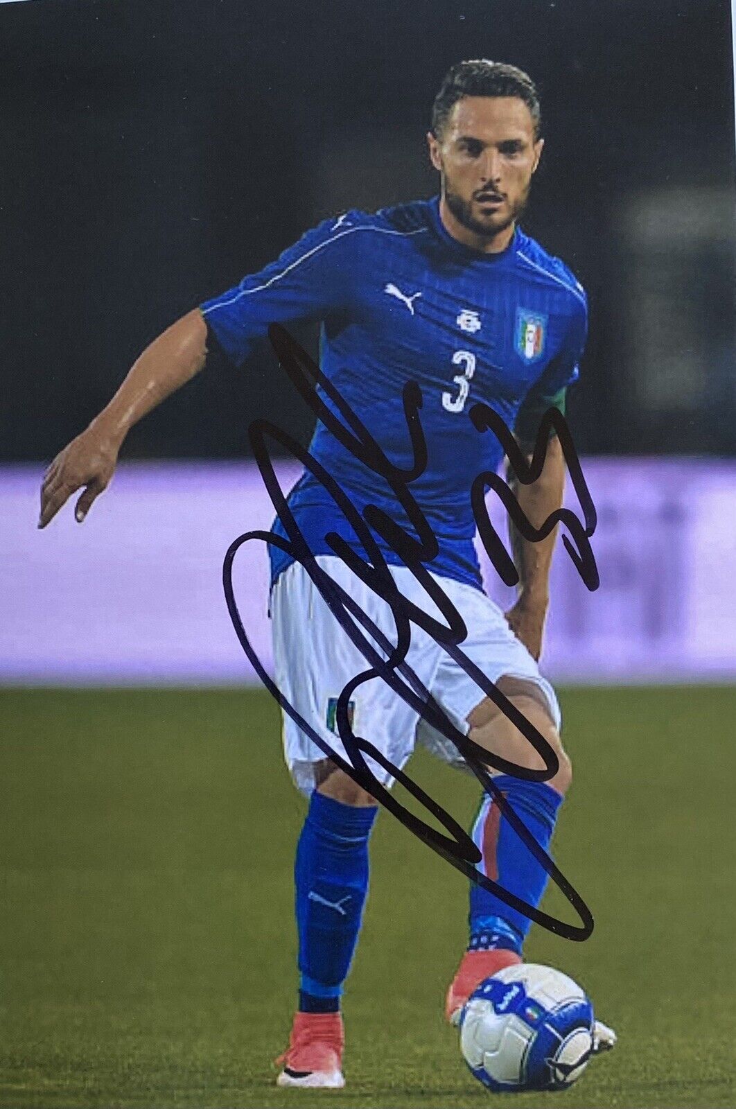 Danilo D'Ambrosio Genuine Hand Signed Italy 6X4 Photo Poster painting, Exact Proof