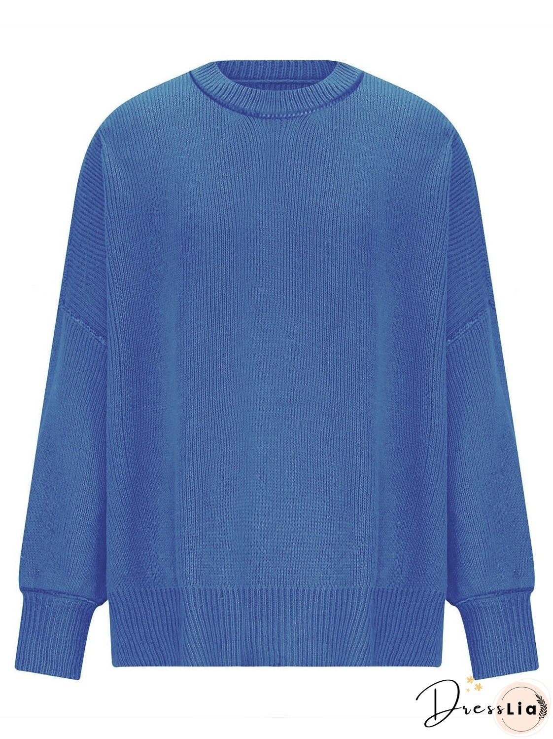 Round Neck Long Sleeve Sweater