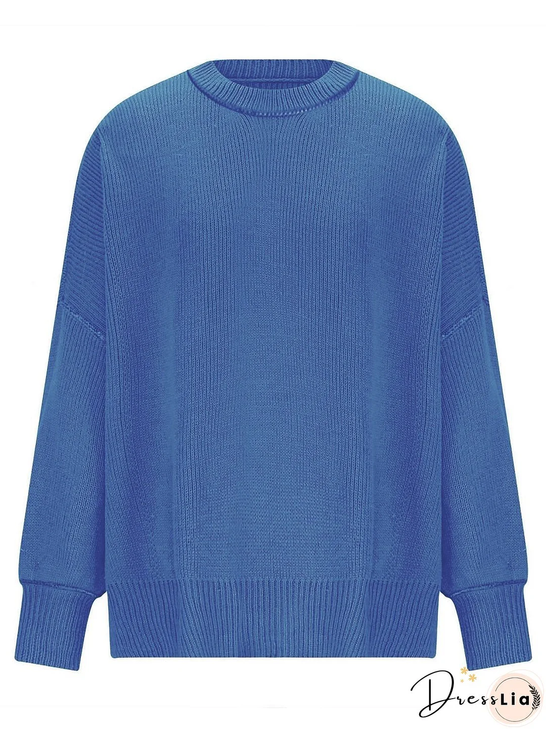 Round Neck Long Sleeve Sweater