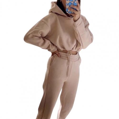 Txplogistic fall outfits women 2025 Women Sweatshirt 2 Pieces Set Sweatshirts Pullover Hoodies Pants Suit Home Sweatpants Trousers Outfits Solid Casual Tracksuit