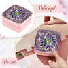 Mandala-Bo&icirc;te de rangement cosm&eacute;tique DIY