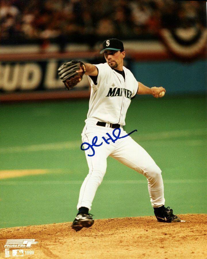 John Halama Seattle Mariners Autographed Signed 8x10 Photo Poster painting CFS COA