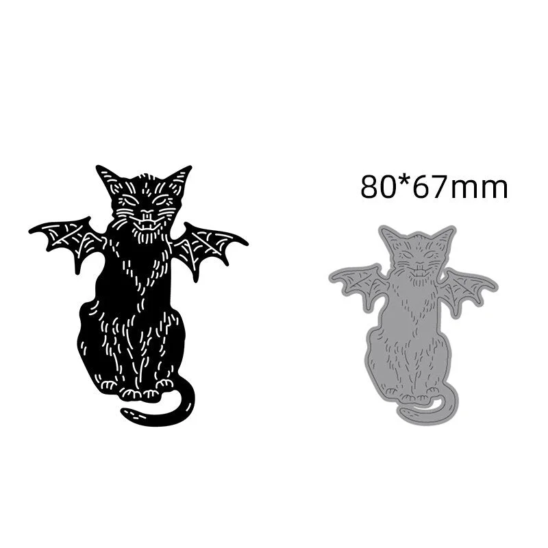 Metal Cutting Dies Halloween Magic Witch 2021 New Craft Dies Stencils Dies For DIY Scrapbooking Paper photo Cards Embossing Dies