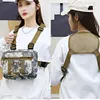 Outdoor Sports Chest Bag Trendy Functional Travel Backpack Oxford Cloth Vest Bag