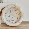 Inflatable Swimming Pool Baby  Outdoor Paddling Pool (Beige 90cm diameter)