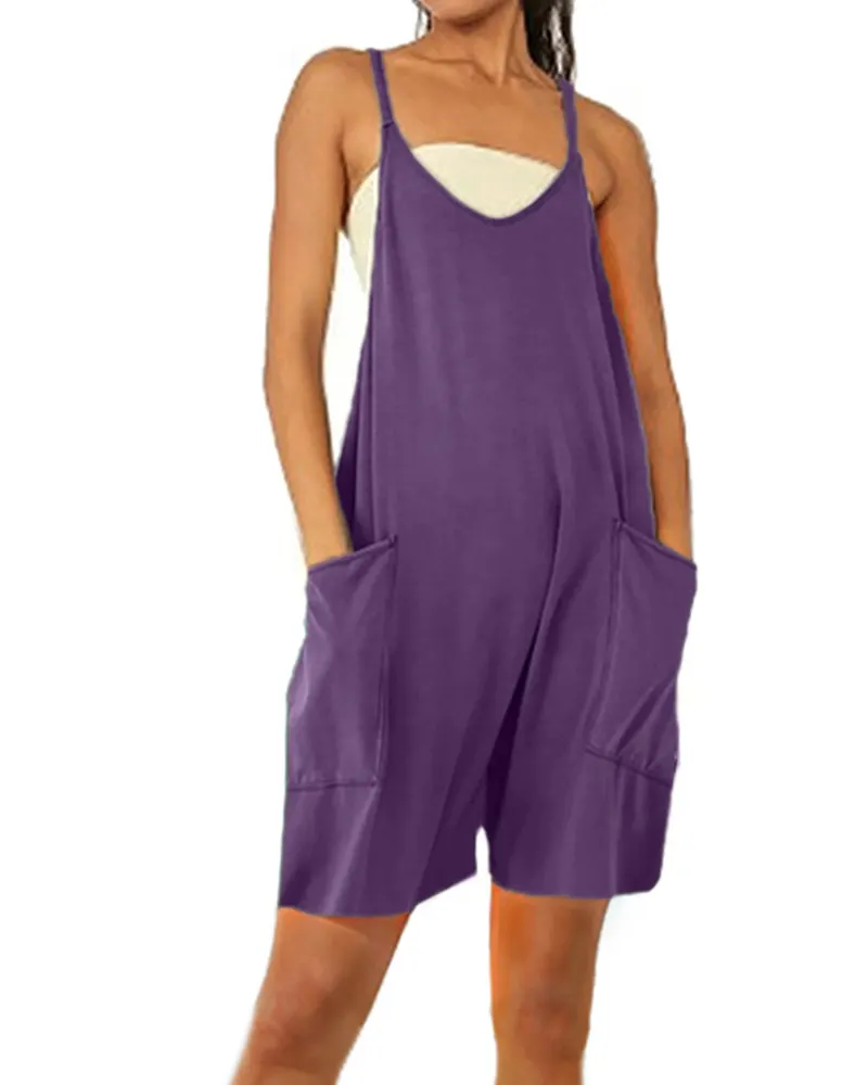 Uveng Uveng Women's Ebay Explosion Zipper Pocket Slings Shorts Trousers Backs