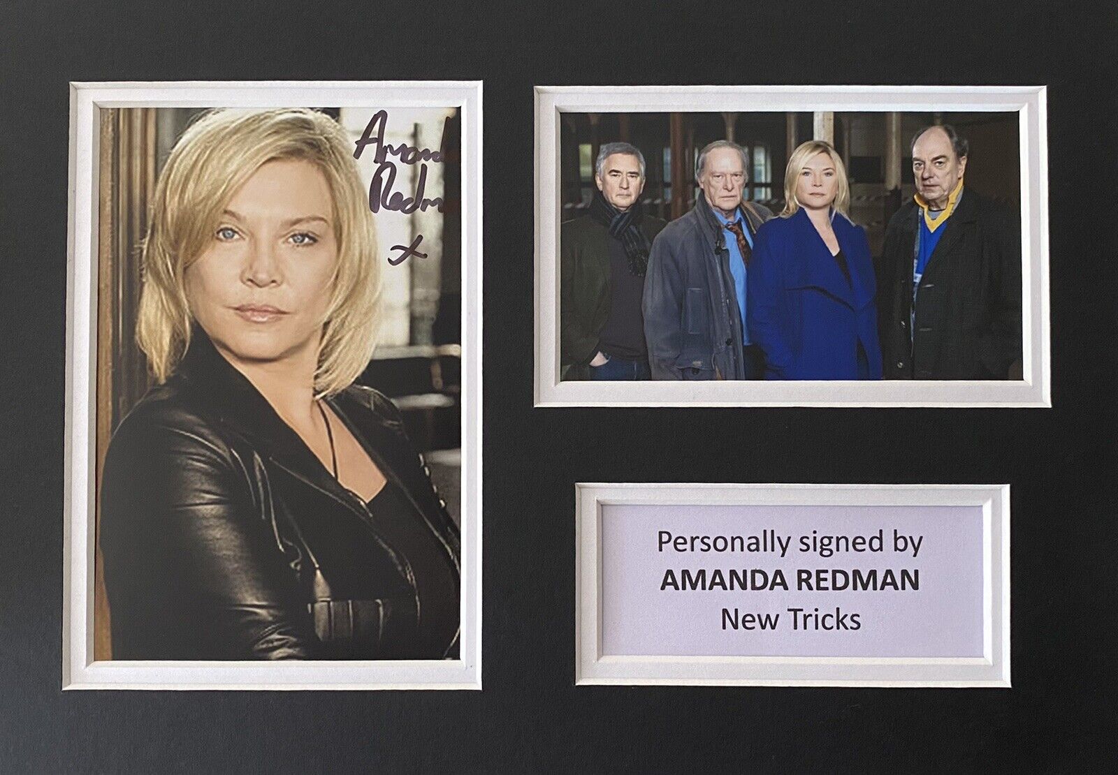 Amanda Redman Genuine Signed New Tricks Photo Poster painting In A4 Mount Display