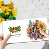 6Pcs Diamond Painting Bee Flower Greeting Cards Congratulations Cards & Gifts