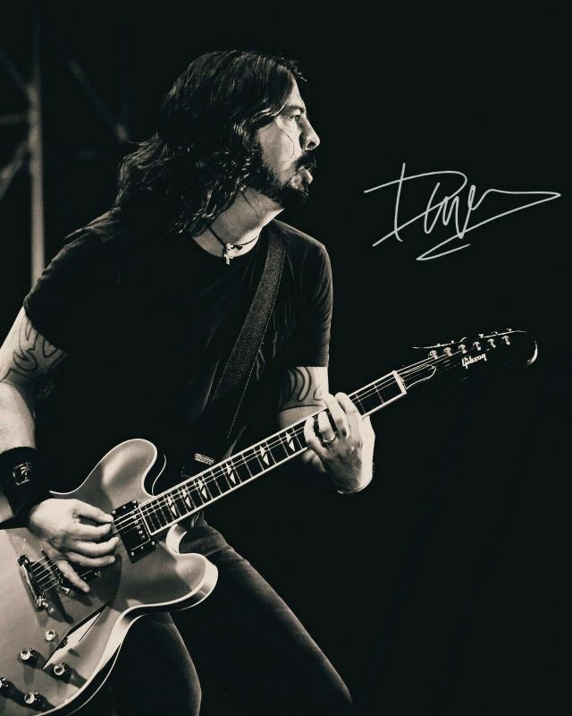 Dave Grohl Autograph Signed Photo Poster painting Print