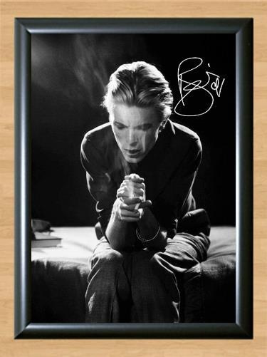 David Bowie Smoke Stardust Signed Autographed Photo Poster painting Poster Print Memorabilia A4 Size