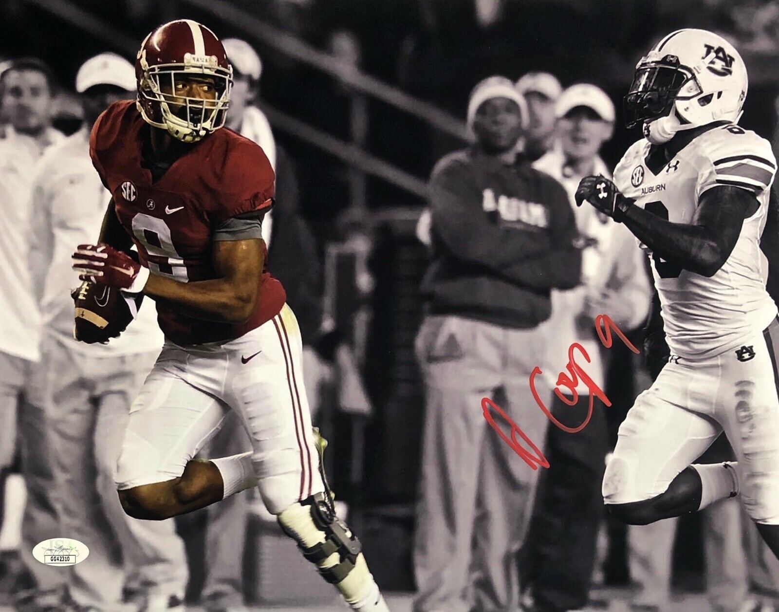 AMARI COOPER SIGNED Autographed 11x14 Photo Poster painting ALABAMA CRIMSON TIDE JSA AUTHENTIC