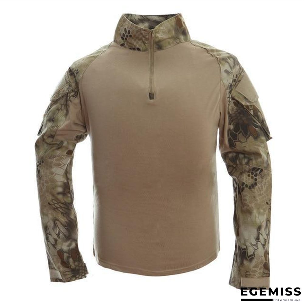 Camouflage colors Army Combat Uniform military shirt cargo multicam Airsoft paintball tactical cloth with elbow pads | EGEMISS