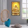 Diamond Painting-DIY Full Round Drill Buddha Light Shines Full(40*70CM)