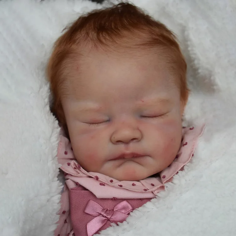 [Reborn Baby Girl] 20" Lifelike Sleeping Newborn Welinde Handsome Silicone Vinyl Reborn Dolls 2024