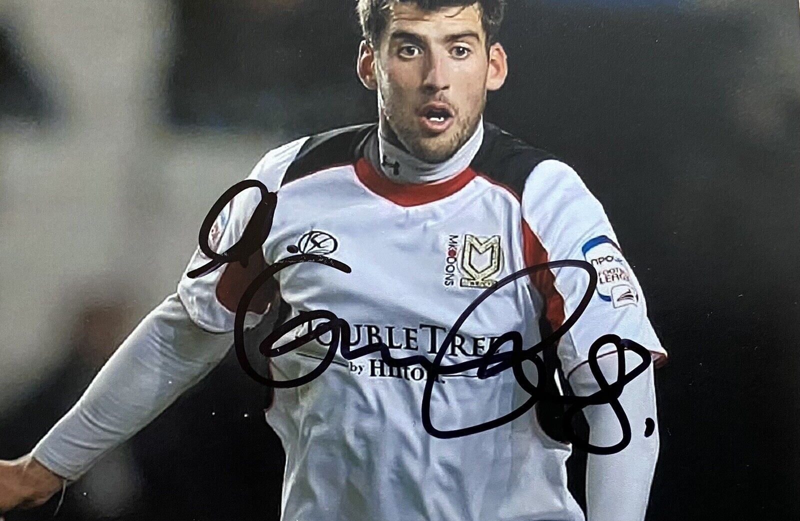 Mark Carrington Genuine Hand Signed MK Dons 6X4 Photo Poster painting