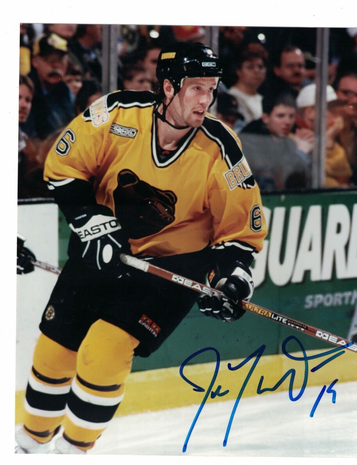 Joe Thornton Boston Bruins Signed 8 x 10